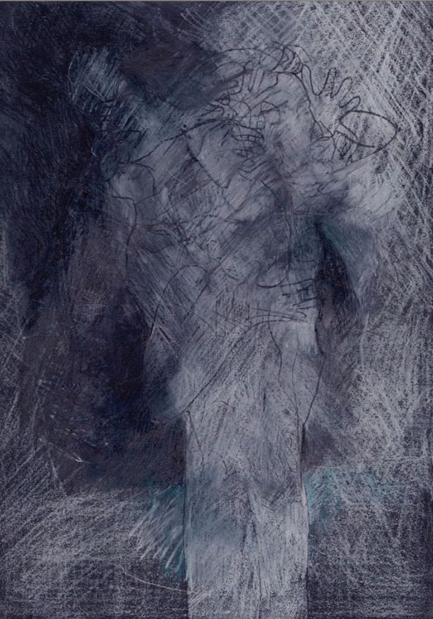 Le Chêne de Cérès, crayons sur papier, 21 x 30 cm, 2019