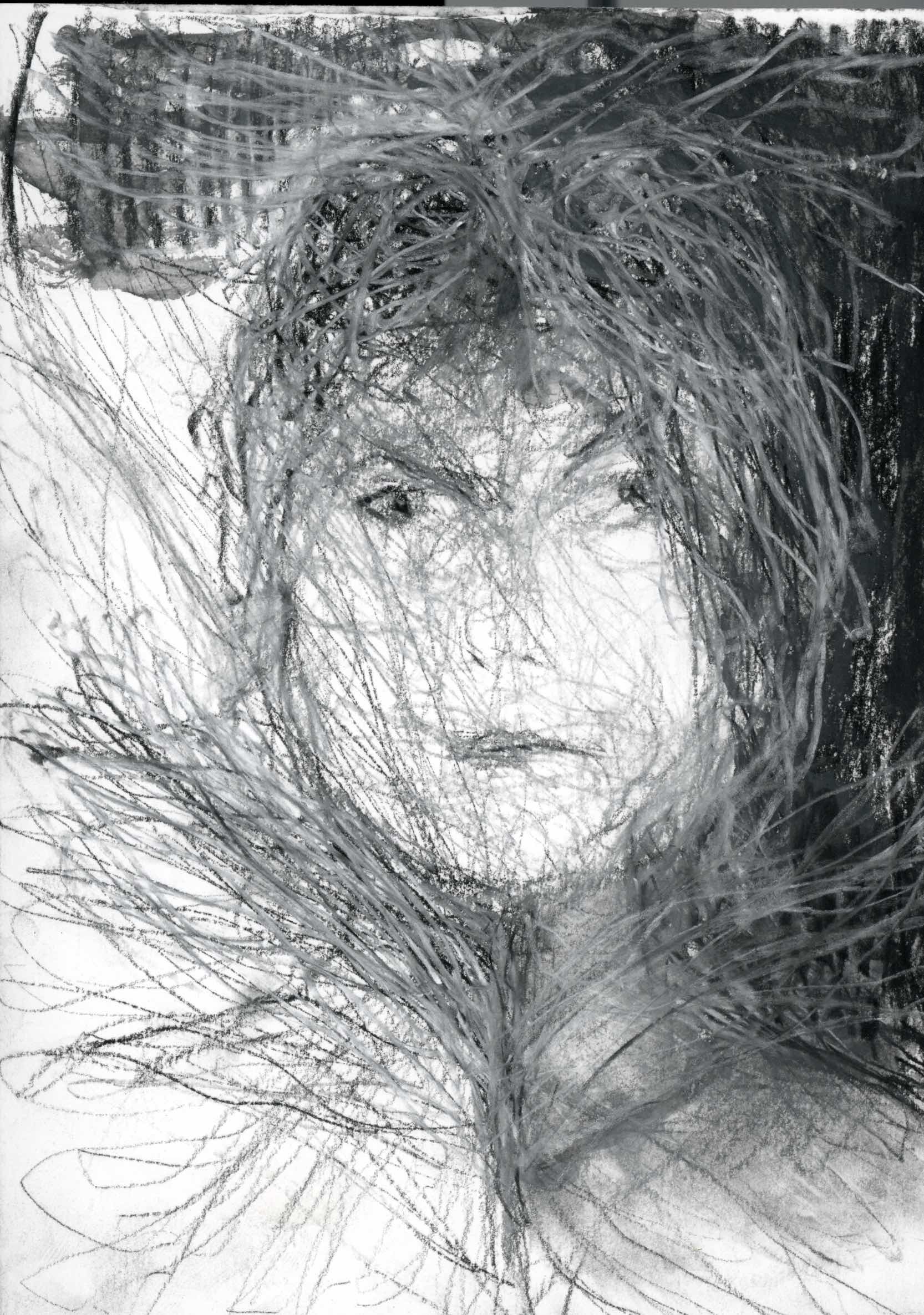 Autoportrait au crayon, 2016